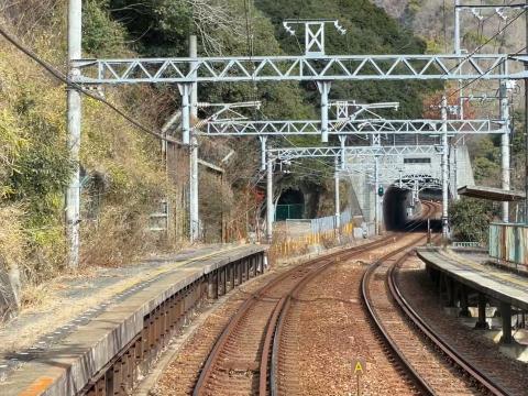 神鉄 菊水山駅跡