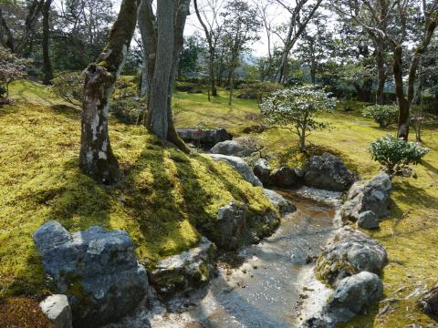 下離宮のお庭