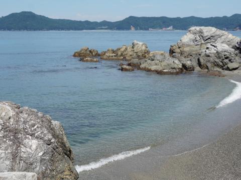 小さな浜