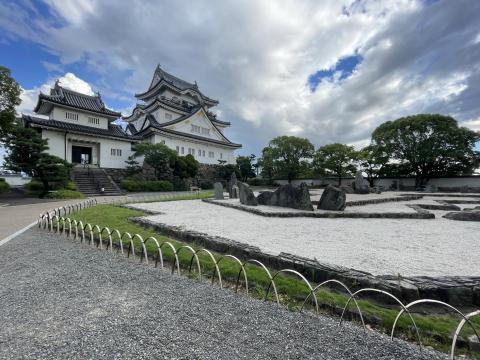 岸和田城八陣の庭