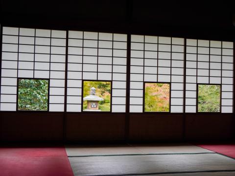 しき紙の景色