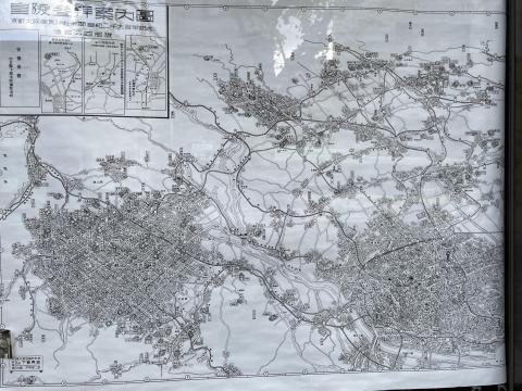 皇陵参拝案内図
