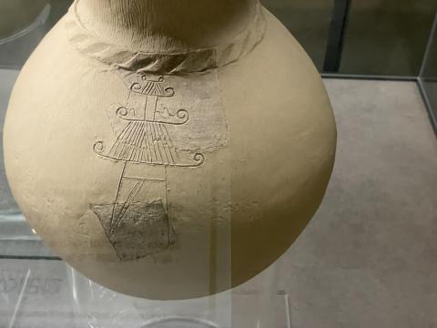 絵画土器 楼閣