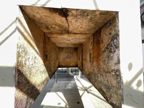 高松塚古墳壁が再現展示室