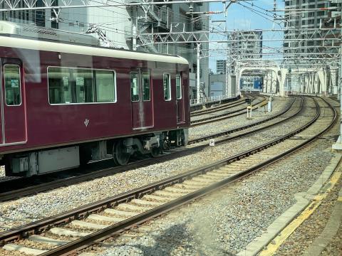 阪急梅田発車