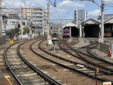 嵐電西院駅