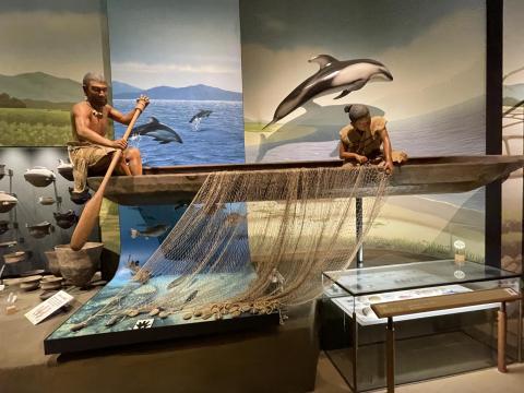 縄文時代の魚とり