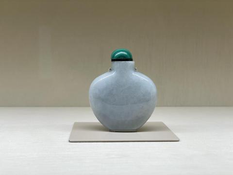 翡翠 鼻煙壺