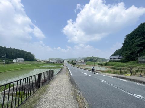 明日香村と高取町の境界線