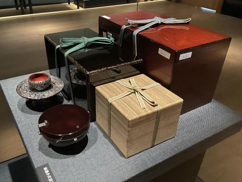 油滴小天目茶碗 箱次第