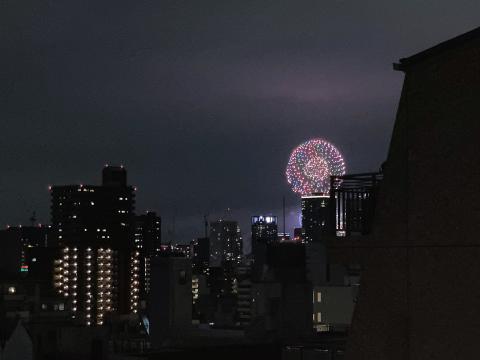 淀川の花火