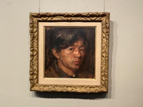 小磯良平「自画像」