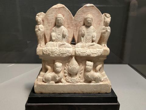 二仏並坐像
