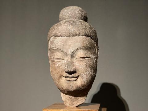 如来像頭部 