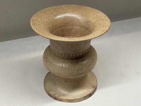 灰釉 印文 尊